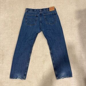 Levi's Men's 505 Straight Blue Jeans
